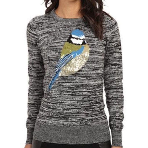 French Connection spacedye Sequin Sparrow Sweater - Picture 2 of 5